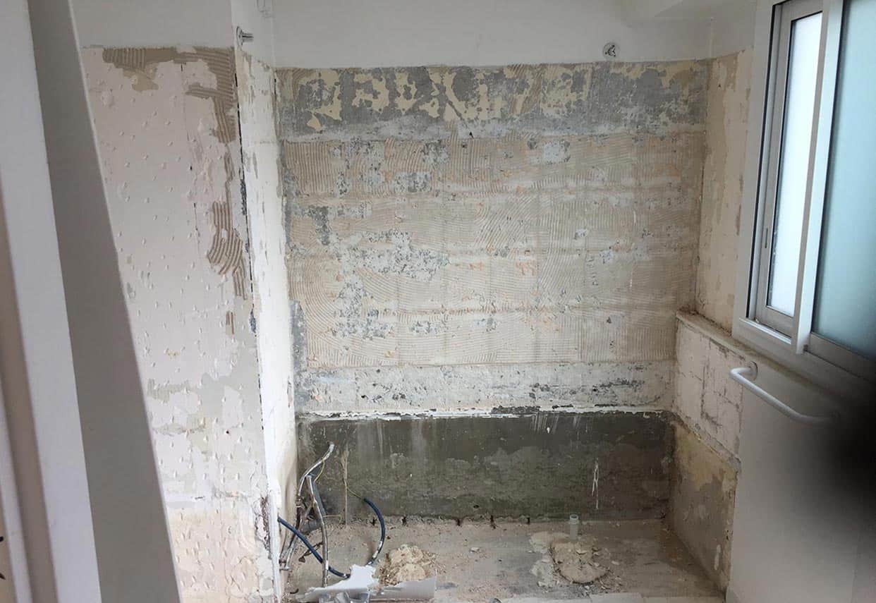 Rénovation complète de la salle de bains dans un appartement à Paris 75012